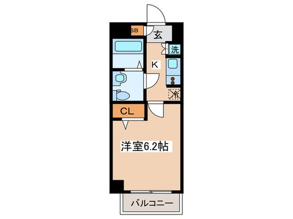 ｽﾃ-ｼﾞﾌｧ-ｽﾄ池袋ｱｼﾞ-ﾙｺ-ﾄの物件間取画像